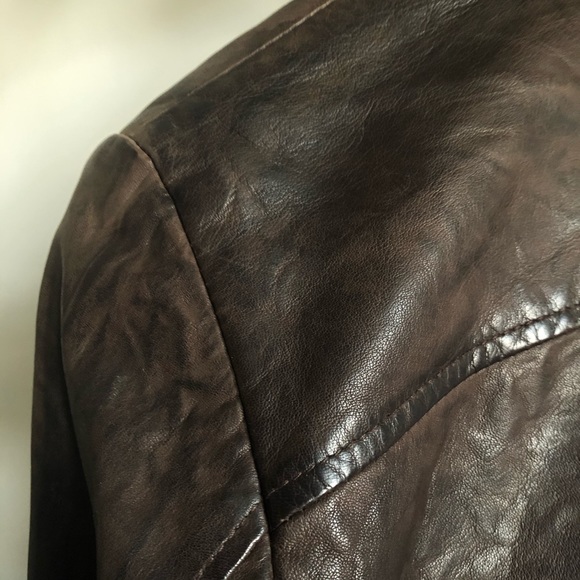 Vintage Plongé Leather Jacket - Picture 6 of 7